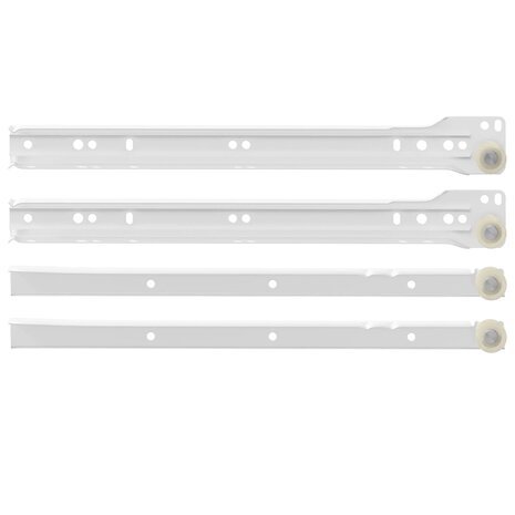 Ladegeleider 73 pcs Wit Staal 3