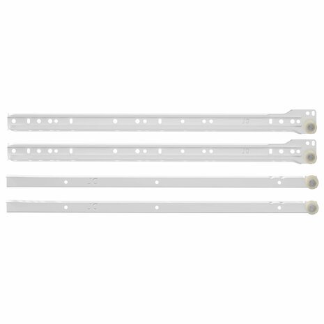 Ladegeleider 49 pcs Wit Staal 3