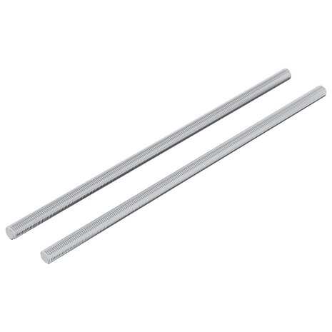 Draadstaaf 2 pcs Zilver 6 x 170 mm Staal 2