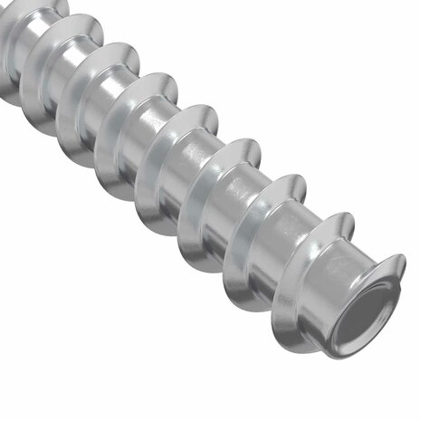 Confirmatschroeven 2 stuks Zilver &Oslash;5 x 40 mm Metaal 5