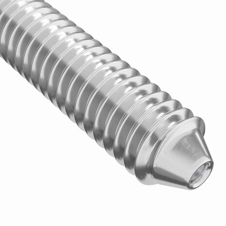 Meubelschroeven 2 pcs Zilver M6 x 120 mm Staal 5