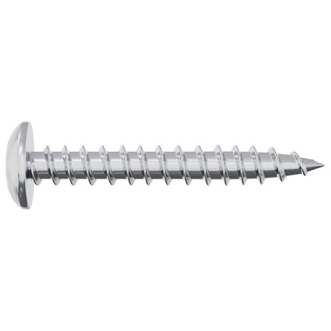 Houtschroeven 12 pcs Zilver M4 x 28 mm IJzer 4