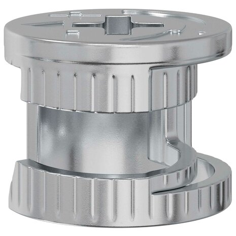 Cam Lock Moeren 4000 pcs Zilver Metaal 3