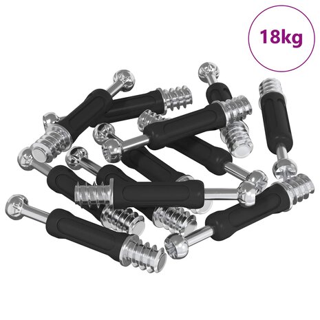 Cam Lock Bout 4000 pcs Zilver en Zwart Metaal 2
