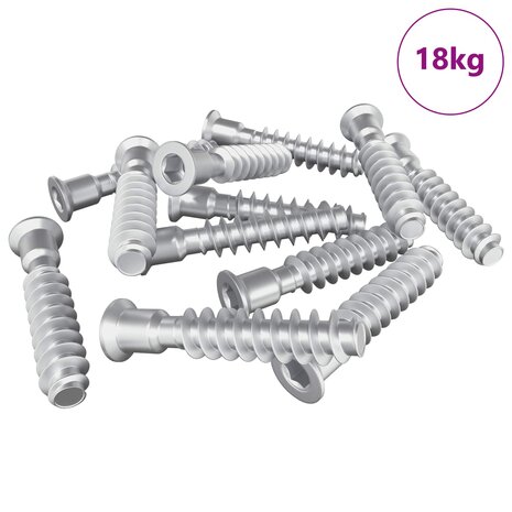 Hoofdkapbout 2900 pcs Zilver Staal 2