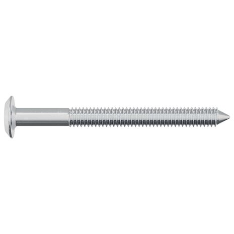 Bout 2 pcs Zilver M6 x 60 mm Staal 4
