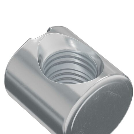 Barrelmoeren 2 pcs Zilver M6 x 12 mm Metaal 5