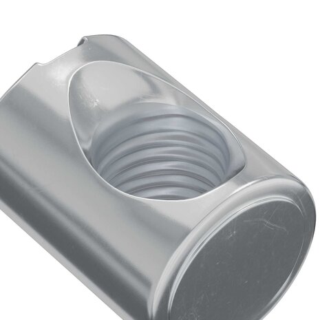 Barrel Moer 2 pcs Zilver M6 x 13 mm IJzer 5