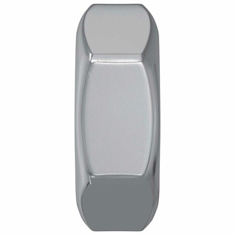 Zeshoekige Moer 2 pcs Zilver m8 Metaal 5