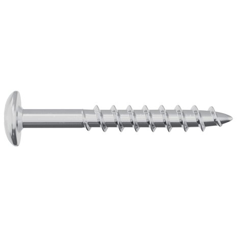 Bout 2 pcs Zilver 9,8 x 35 mm IJzer 4