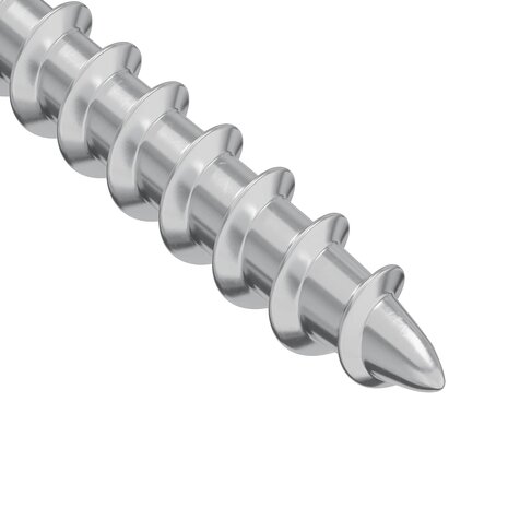 Bout 2 pcs Zilver 9,8 x 35 mm IJzer 5