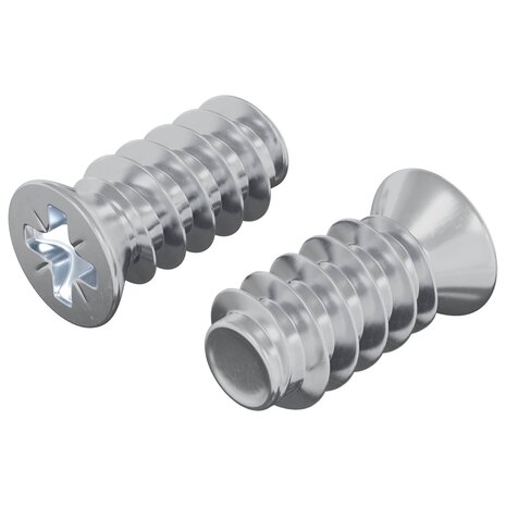 Bout 2 pcs Zilver M6 x 12 mm IJzer 2