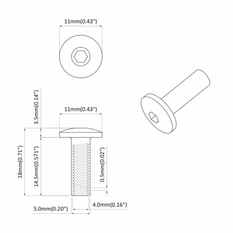 Moffenmoeren 8451 pcs Zwart Metaal 6
