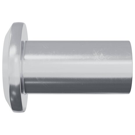 Slotmoer 2 pcs Nikkel M6 x 15 mm Staal 4