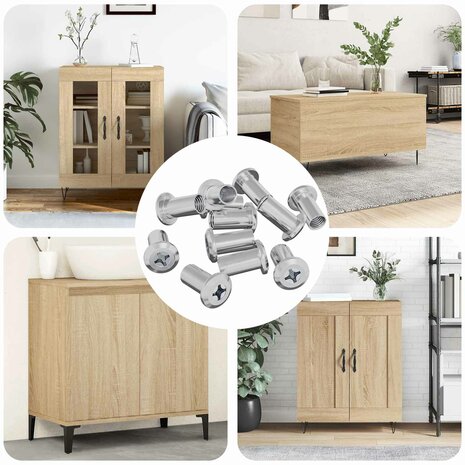 Slotmoer 2857 pcs Nikkel Staal 1