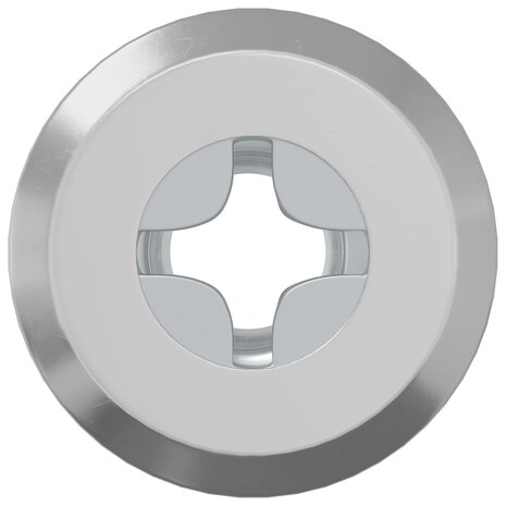 Slotmoer 12 pcs Zilver M6 x 15 mm Staal 3