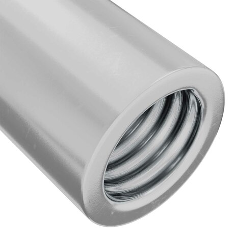 Slotmoer 12 pcs Zilver M6 x 15 mm Staal 5