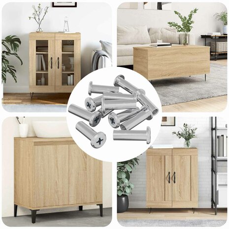 Slotmoer 2857 pcs Zilver Staal 1