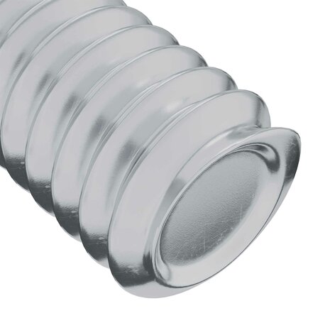Slotschroef Effen 12 pcs Zilver M6 x 35 mm Staal 4