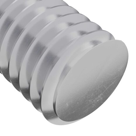 Bout 2 pcs Zilver 8 x 25 mm Staal 5