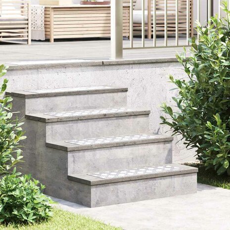 traptreden Rechthoekig 2 pcs Zilver 60 x 20 cm Aluminium 1