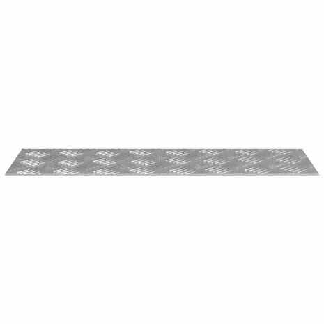traptreden Rechthoekig 2 pcs Zilver 60 x 20 cm Aluminium 4