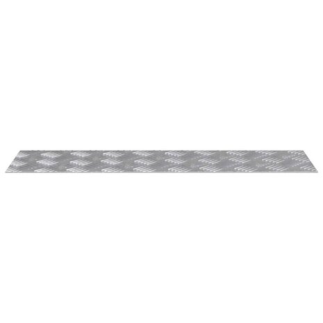 traptreden Rechthoekig 4 pcs Zilver 70 x 20 cm Aluminium 4