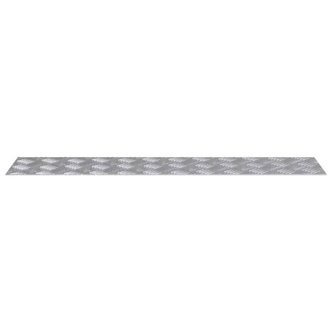 traptreden Rechthoekig 2 pcs Zilver 90 x 20 cm Aluminium 4