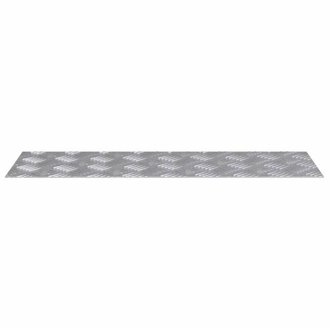 traptreden Rechthoekig 2 pcs Zilver 75 x 25 cm Aluminium 4
