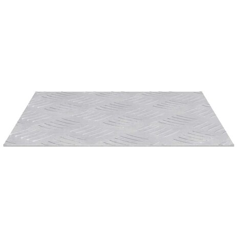 traptreden Vierkant 4 pcs Zilver 30 x 30 cm Aluminium 4
