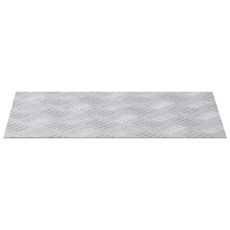 traptreden Rechthoekig 2 pcs Zilver 40 x 30 cm Aluminium 2