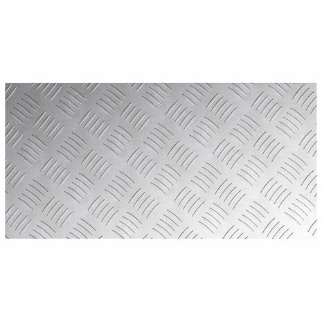 traptreden Rechthoekig 2 pcs Zilver 60 x 30 cm Aluminium 5