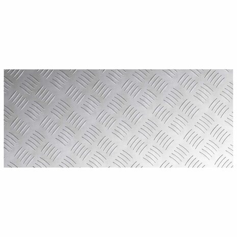 traptreden Rechthoekig 2 pcs Zilver 70 x 30 cm Aluminium 5