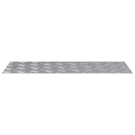 traptreden Rechthoekig 2 pcs Zilver 80 x 30 cm Aluminium 4