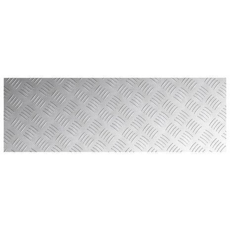 traptreden Rechthoekig 4 pcs Zilver 90 x 30 cm Aluminium 5