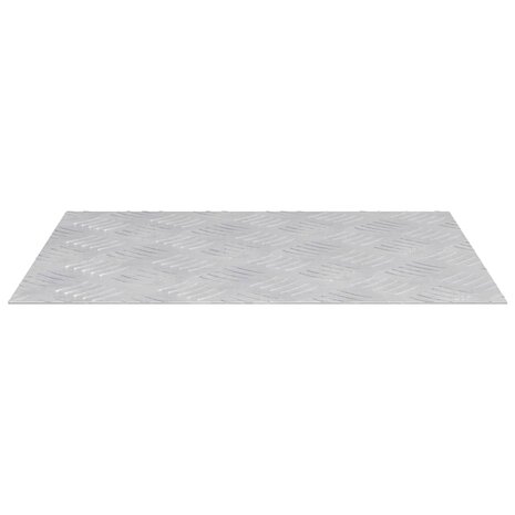 traptreden Rechthoekig 2 pcs Zilver 50 x 40 cm Aluminium 4