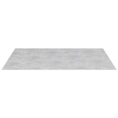 traptreden Rechthoekig 4 pcs Zilver 50 x 40 cm Aluminium 4