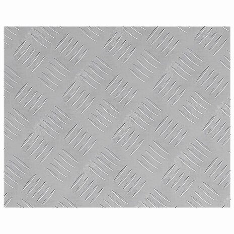 traptreden Rechthoekig 4 pcs Zilver 50 x 40 cm Aluminium 5