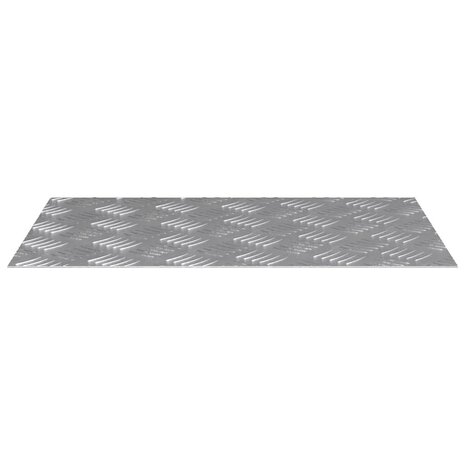 traptreden Rechthoekig 2 pcs Zilver 60 x 40 cm Aluminium 4