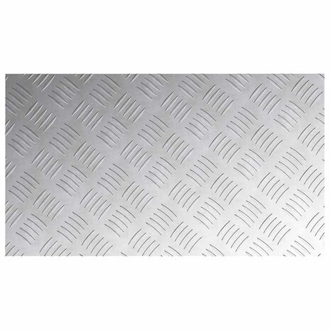traptreden Rechthoekig 2 pcs Zilver 70 x 40 cm Aluminium 5