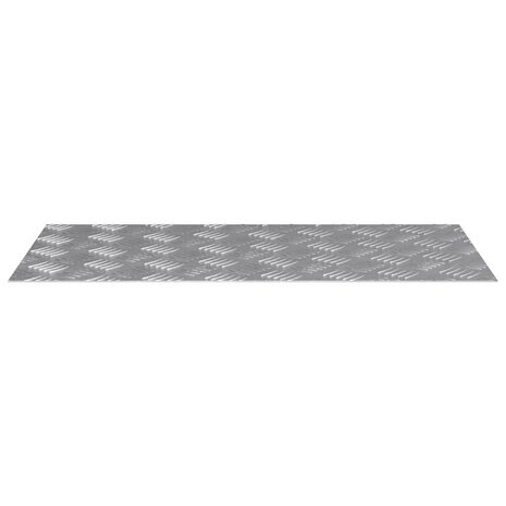 traptreden Rechthoekig 2 pcs Zilver 80 x 40 cm Aluminium 3