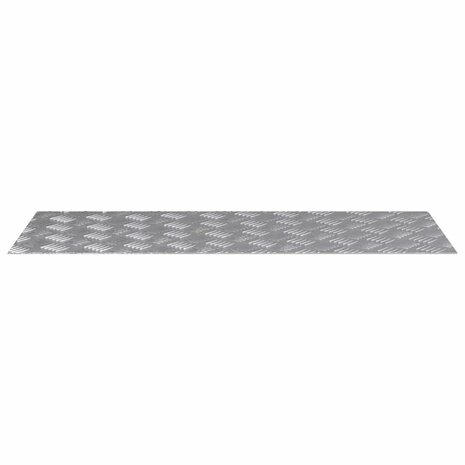 traptreden Rechthoekig 2 pcs Zilver 100 x 40 cm Aluminium 3