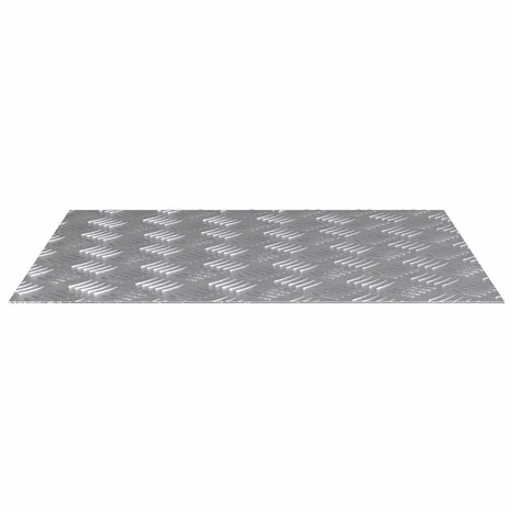 traptreden Rechthoekig 2 pcs Zilver 60 x 50 cm Aluminium 2