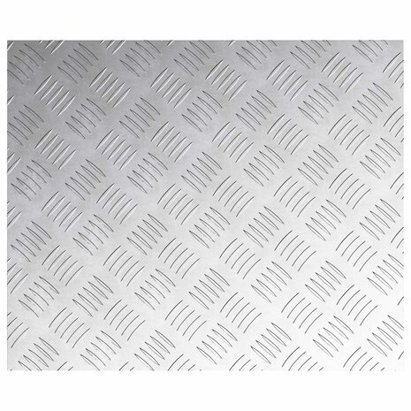 traptreden Rechthoekig 4 pcs Zilver 60 x 50 cm Aluminium 2