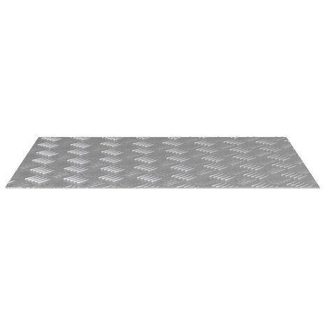 traptreden Rechthoekig 2 pcs Zilver 70 x 50 cm Aluminium 4