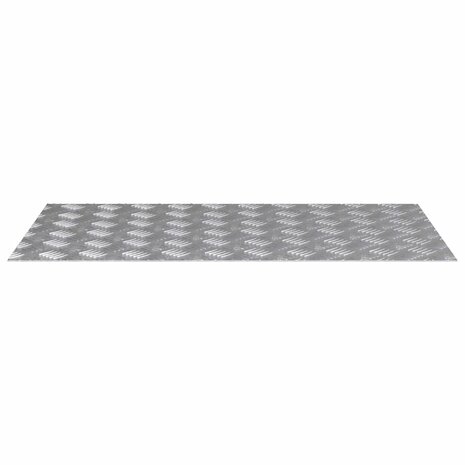traptreden Rechthoekig 2 pcs Zilver 90 x 50 cm Aluminium 4
