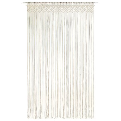Gordijn macram&eacute; 140x240 cm katoen 2