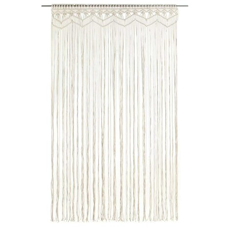 Gordijn macram&eacute; 140x240 cm katoen 2