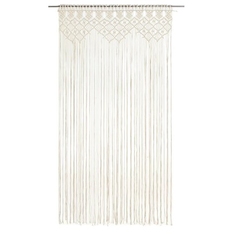 Gordijn macram&eacute; 140x240 cm katoen 2
