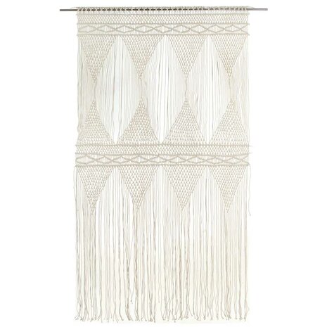 Gordijn macram&eacute; 140x240 cm katoen 3